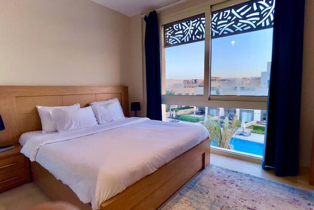 Mangroovy Seaview 2Br Beach And Pool Free Access Apartment Hurghada Exterior photo